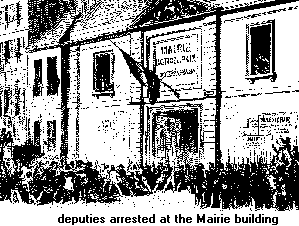 deputies arrested at the Marie Building